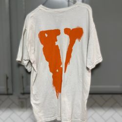 Cheap Vlone orange and white unused