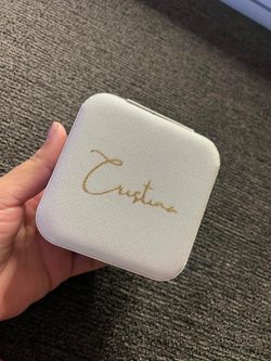 Personalized Jewelry Box  🤍