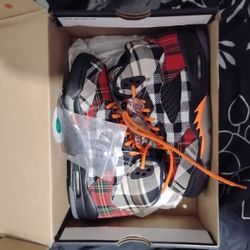Jordan 5 Plaid 4y 5.5w
