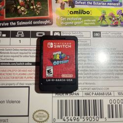 Mario Odyssey For Nintendo Switch