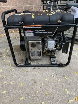 Briggs & Stratton power generator .