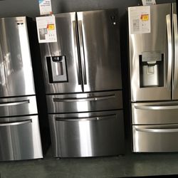 Samsung 4 Door French Door Refrigerator With Water  AND  Ice Dispenser 🧊✅ With Flexzone Drawer 💥💥