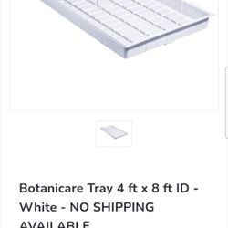 Two botanicare grow trays