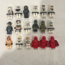 Lego Star Wars Minifig Lot