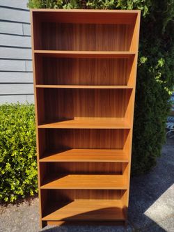 Danish Modern Tall Bookshelf