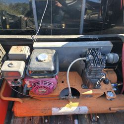 Gas Air Compreesor And 5,000 Generator 