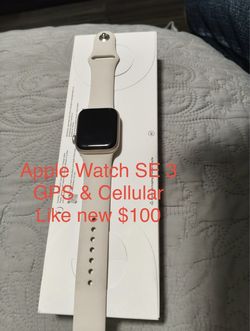 Apple Watch SE 3 Gen 40mm Starlight