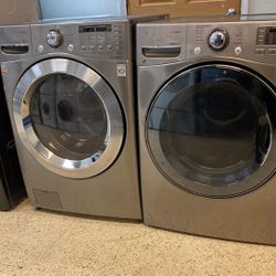 LG Washer And Gas Dryer Set For $745