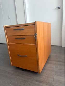 IKEA 3 Drawer Locking Cabinet (Almost New) …… File Cabinet Furniture