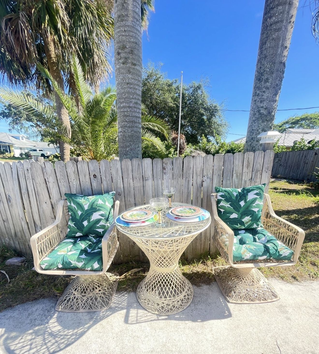 Tommy Bahama Style Bistro Outdoor Set