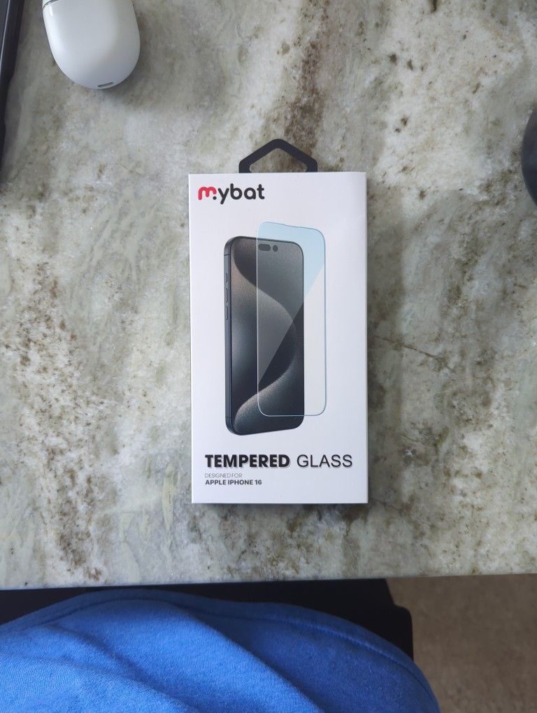 iPhone 16 - MYBAT Tempered Glass.