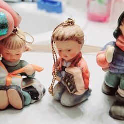 studio Hummel Christmas Tree Ornaments Set Of 3