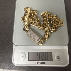 14k Gold Miami Cuban Link 