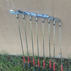 Nike VR Pro Blade Irons 3-Pw Tour Issue Dynamic Gold