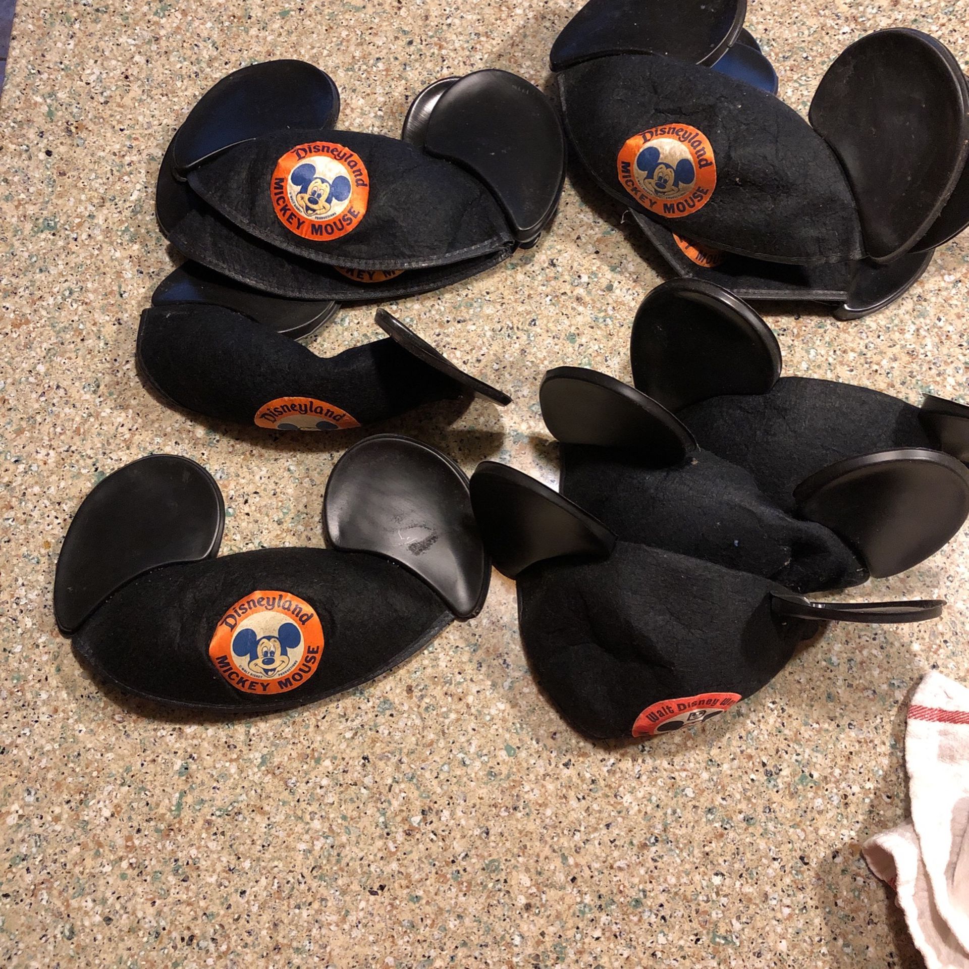 Lot Of 11 Vintage Mickey Mouse Ears