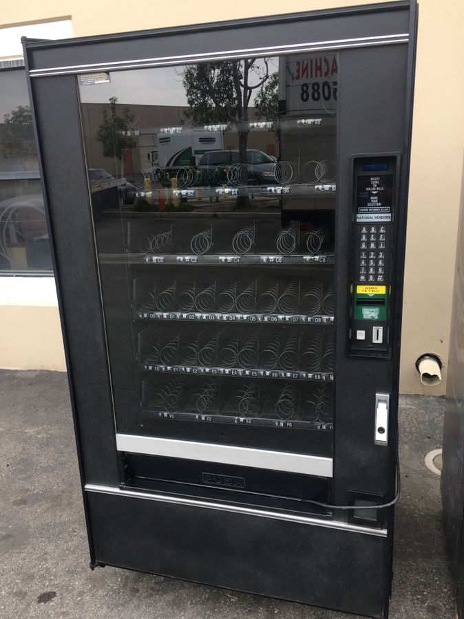 SODA AND SNACK VENDING MACHINES