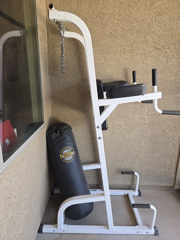 Punch Bag And Power Tower