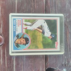 1983 Topps Wade Boggs Rookie 