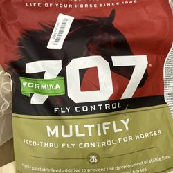 Formula 707 MultiFly Pellets✨Feed✨Fly Control for Horses✨Palatable & Safe✨10lbs