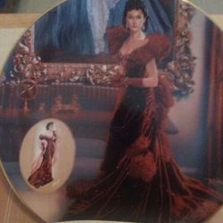 Gone With The Wind, The Red Dress Collectors Plate