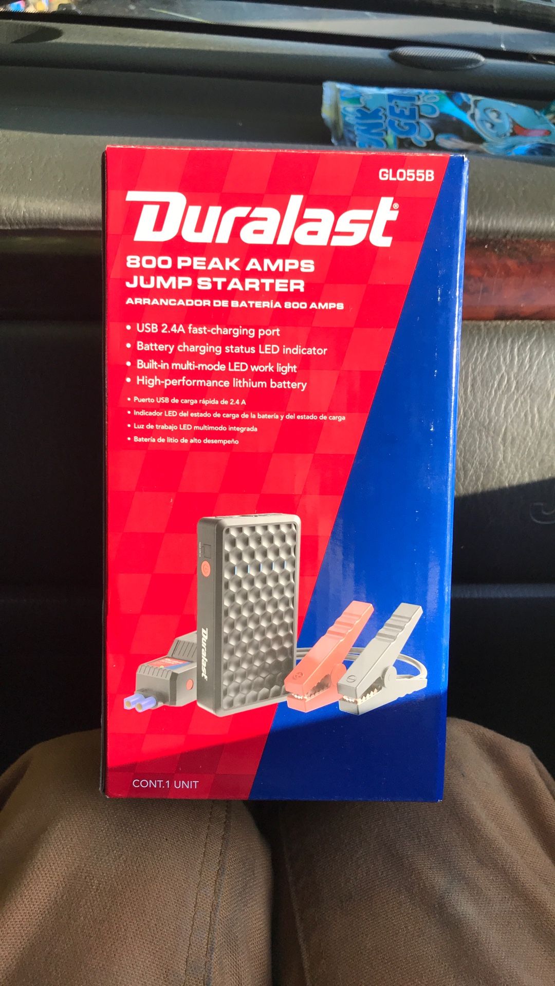 Duralast 800 Peak Amps Jump Starter