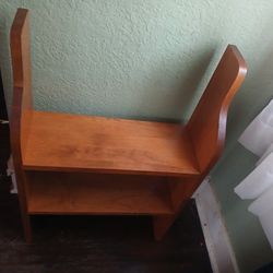 Wooden Book Shelf 