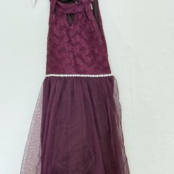 Holiday Dress Purple Size 8 Girl 