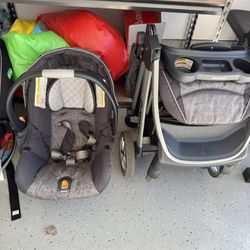 Infant Car Sear And Stroller