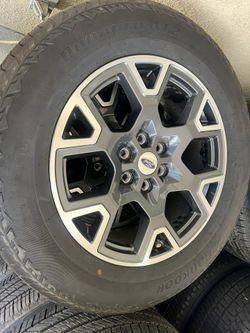 20” Ford F-150 Rims And Tires 275/60/20