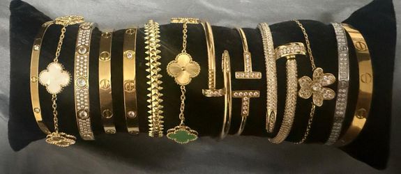 Variety of bracelet styles, great quality
