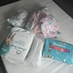 Diapers Size 6