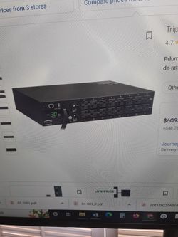 Tripp Lite PDUMNH30 PDU Monitered 120V 30A
