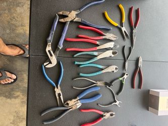 Pliers, cutters, misc