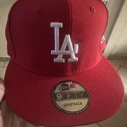 Red LA cap