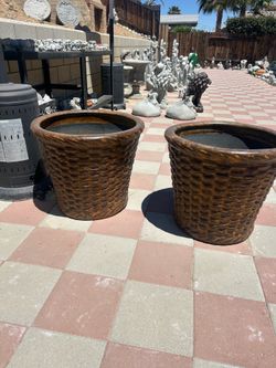 New Planters made out of clay