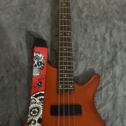 Ibanez SR300 Orange Electric Bass Guitar
