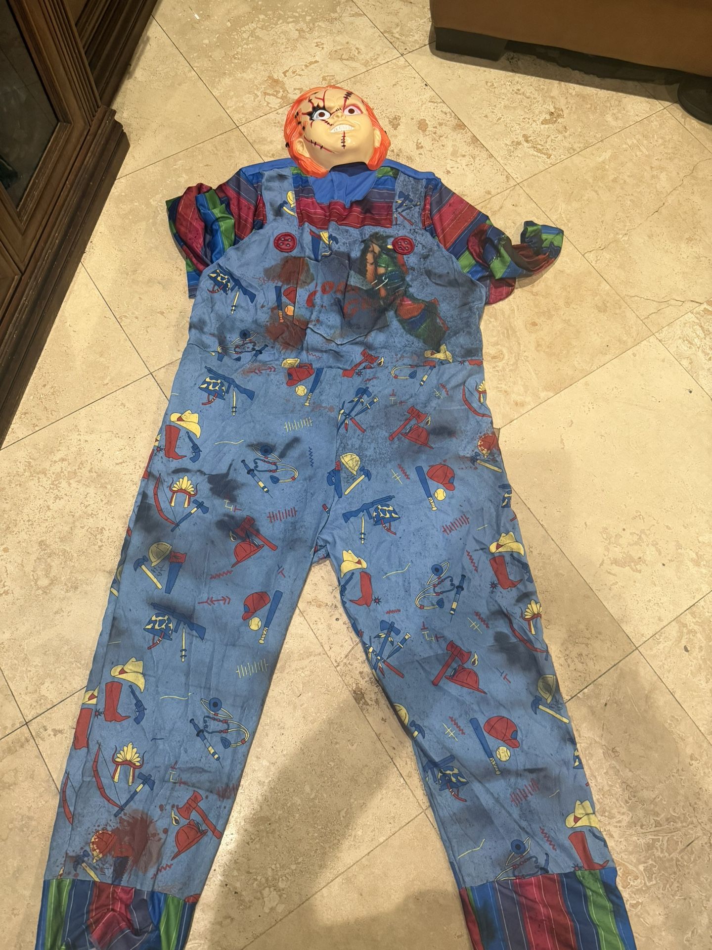 Chucky Costume 2x Size