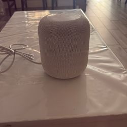              Apple Home   pod White Wireless Smart Speaker Siri Wife Bluetooth 