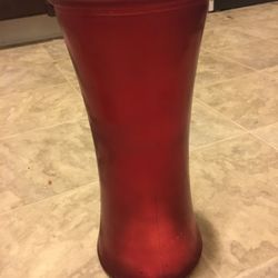 Red Vase 