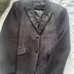Black Sparkling Dinner Jacket 