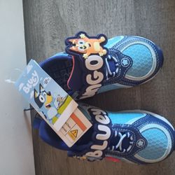 New Bluey Light Up Shoes Little Kid Size 9