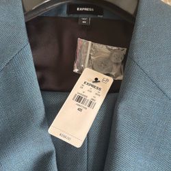 2 Brand New Express Suits 40S Jackets - W30 L30 Pants 