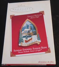 Hallmark Thomas Kinkade boxed Ornament