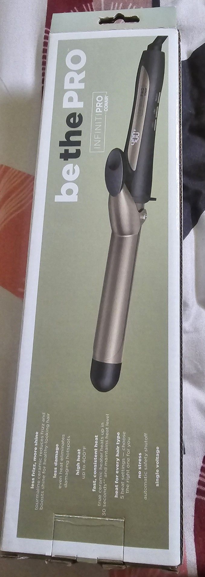 1 Inch. Tourmaline Ceramic Curling Iron