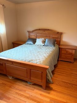 Solid wood bedroom set