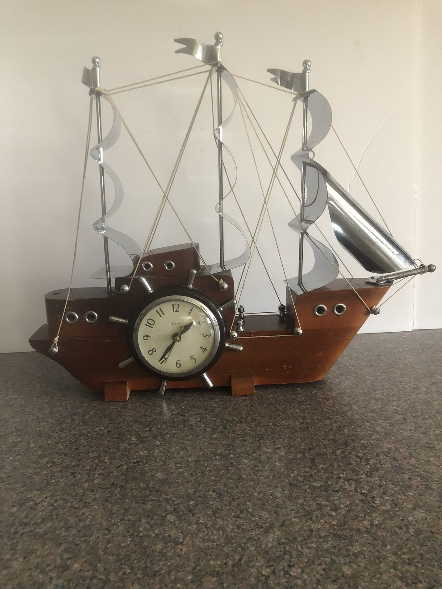 Gorgeous Antique Ship clock