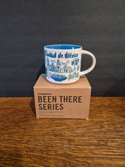 Starbucks Been There Series ceramic coffee mug featuring Ciudad de México