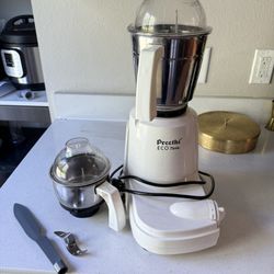 Preethi Eco Twin Jar Mixer Grinder, 550-Watt