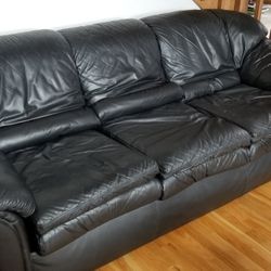 Flex steel Leather Sofa