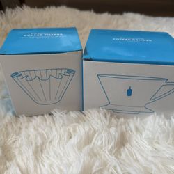 Blue Bottle pour Over And Filters